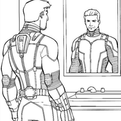 Ourcoloringpage Ant Man 9