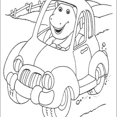 Ourcoloringpage Barney 27