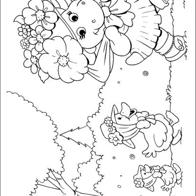 Ourcoloringpage Barney 2