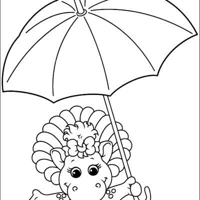 Ourcoloringpage Barney 32