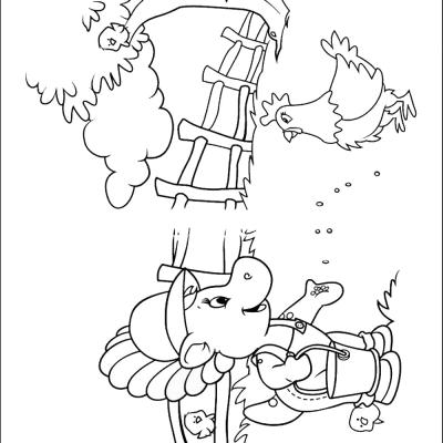 Ourcoloringpage Barney 37