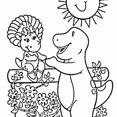 Ourcoloringpage Barney 40