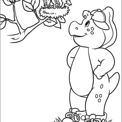 Ourcoloringpage Barney 41