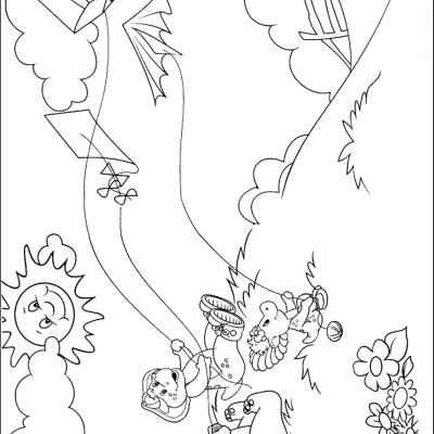 Ourcoloringpage Barney 45