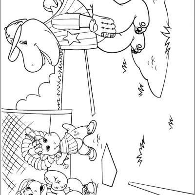 Ourcoloringpage Barney 7