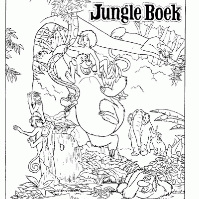 Ourcoloringpage Jungle Book 42