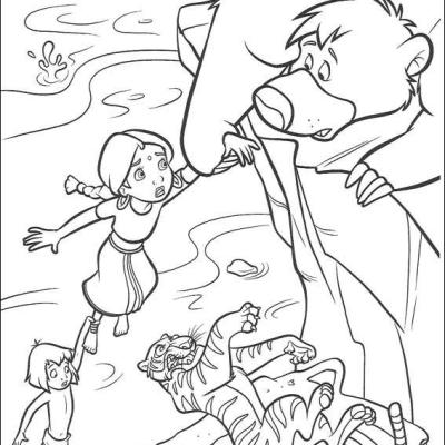 Ourcoloringpage Jungle Book 2 2