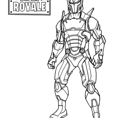 Ourcoloringpage Fortnite 24