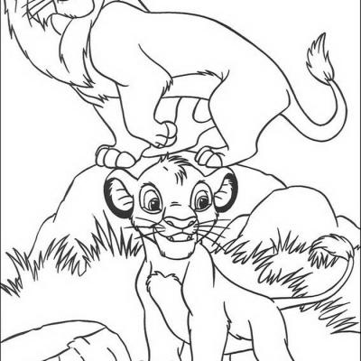 Ourcoloringpage Lion King 7