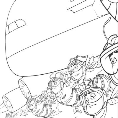 Ourcoloringpage Bee Movie 31