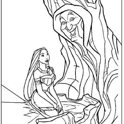 Ourcoloringpage Pocahontas 12