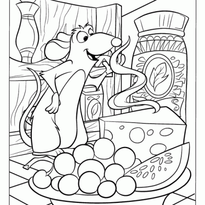 Ourcoloringpage Ratatouille 3