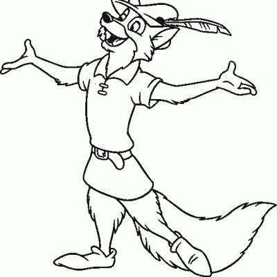 Ourcoloringpage Robin Hood 6