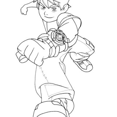 Ourcoloringpage Ben 10 14