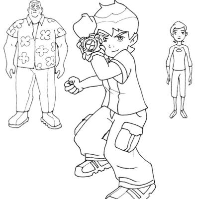 Ourcoloringpage Ben 10 15