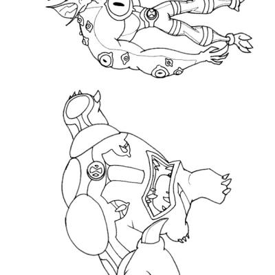 Ourcoloringpage Ben 10 19