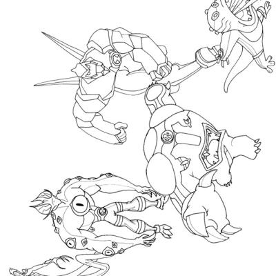 Ourcoloringpage Ben 10 21