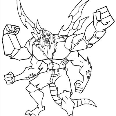 Ourcoloringpage Ben 10 35