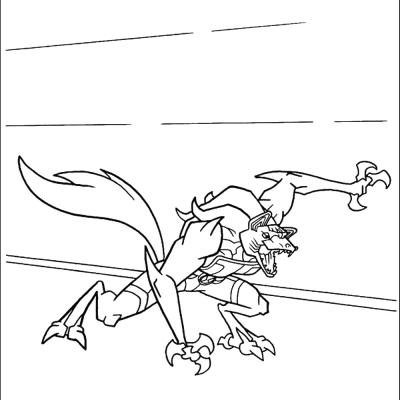 Ourcoloringpage Ben 10 36