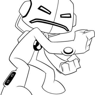 Ourcoloringpage Ben 10 3