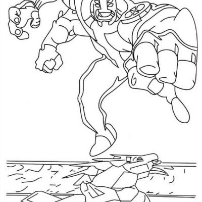 Ourcoloringpage Ben 10 45