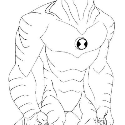 Ourcoloringpage Ben 10 4