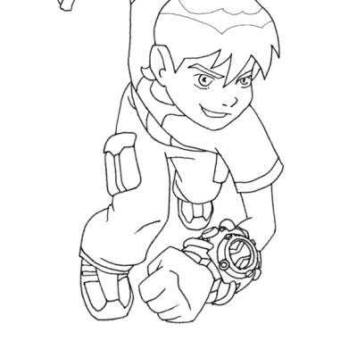 Ourcoloringpage Ben 10 5