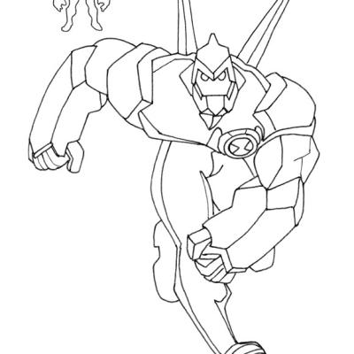 Ourcoloringpage Ben 10 8