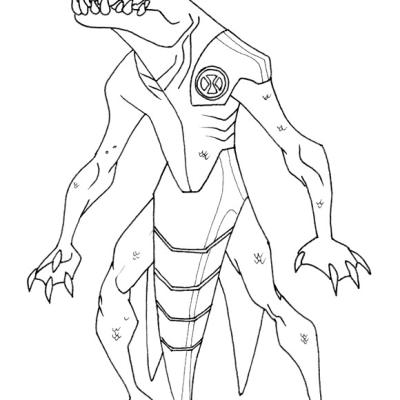 Ourcoloringpage Ben 10 9