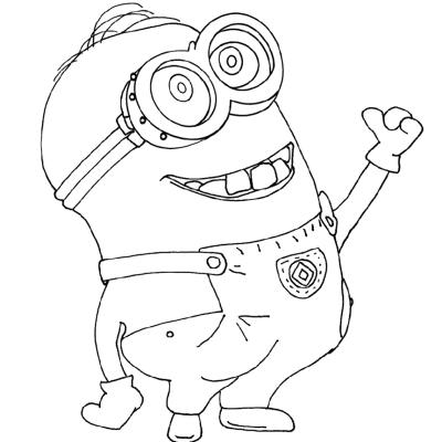 Ourcoloringpage Despicable Me 17