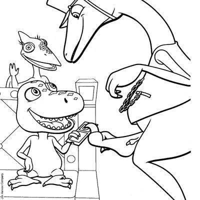 Ourcoloringpage Dinosaur Train 11