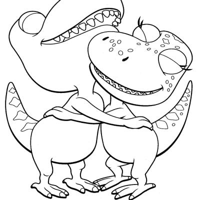 Ourcoloringpage Dinosaur Train 14