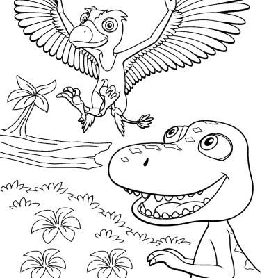 Ourcoloringpage Dinosaur Train 15