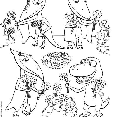 Ourcoloringpage Dinosaur Train 23