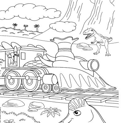 Ourcoloringpage Dinosaur Train 29