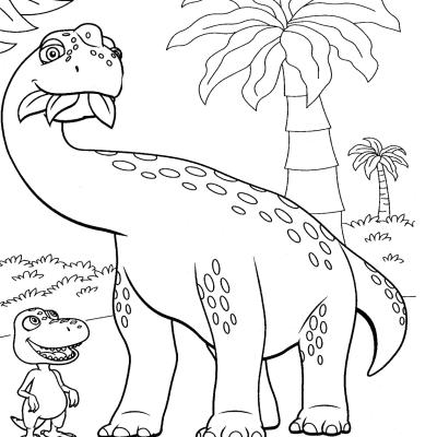 Ourcoloringpage Dinosaur Train 2