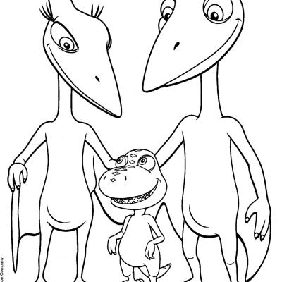 Ourcoloringpage Dinosaur Train 31