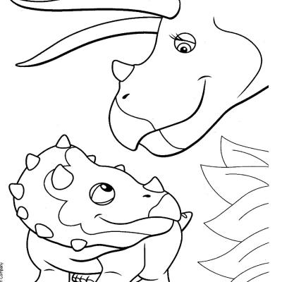 Ourcoloringpage Dinosaur Train 36