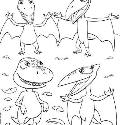 Ourcoloringpage Dinosaur Train 38