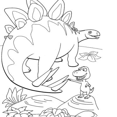 Ourcoloringpage Dinosaur Train 45
