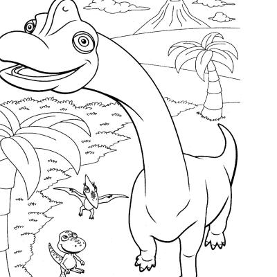 Ourcoloringpage Dinosaur Train 48