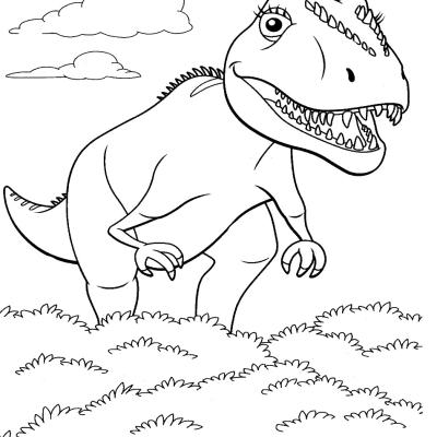 Ourcoloringpage Dinosaur Train 52