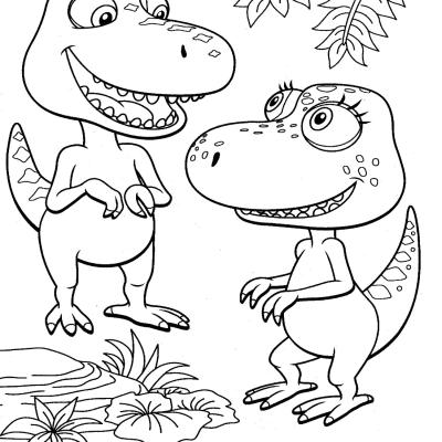 Ourcoloringpage Dinosaur Train 53