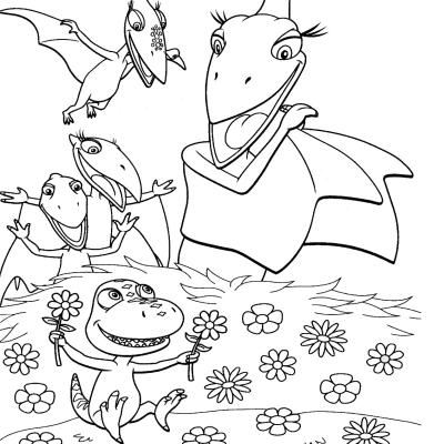 Ourcoloringpage Dinosaur Train 62