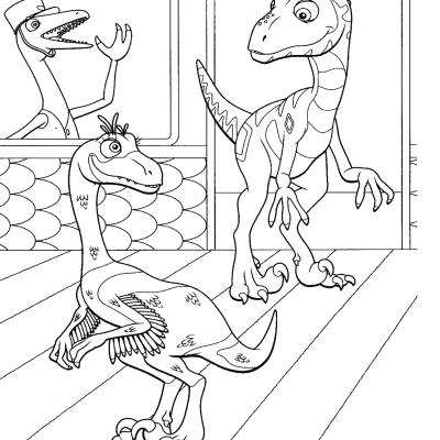 Ourcoloringpage Dinosaur Train 64
