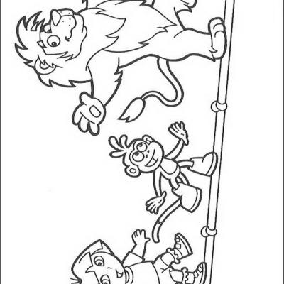 Ourcoloringpage Dora The Explorer 35