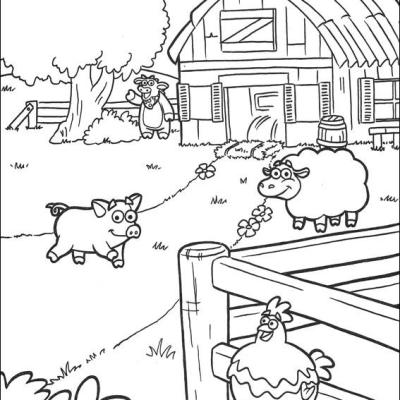 Ourcoloringpage Dora The Explorer 71