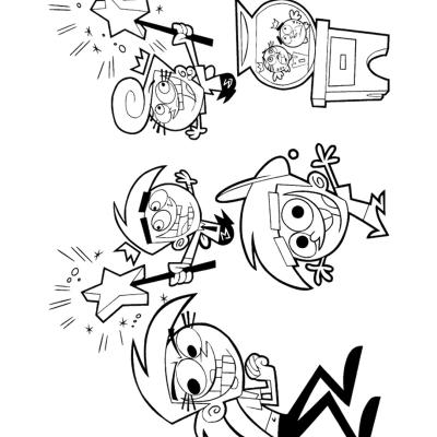 Ourcoloringpage Fairy Old Parents 7