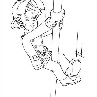 Ourcoloringpage Fireman Sam 22
