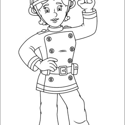 Ourcoloringpage Fireman Sam 37
